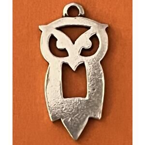 James Avery Retired Sterling Silver Owl Charm
